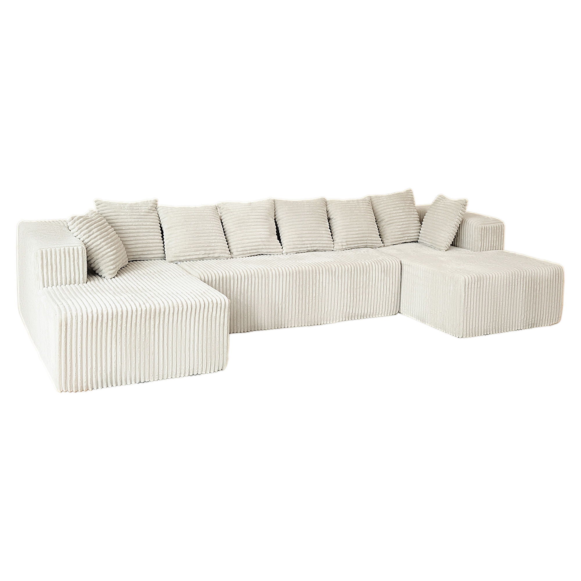 Modular U Shaped Sectional Sofa