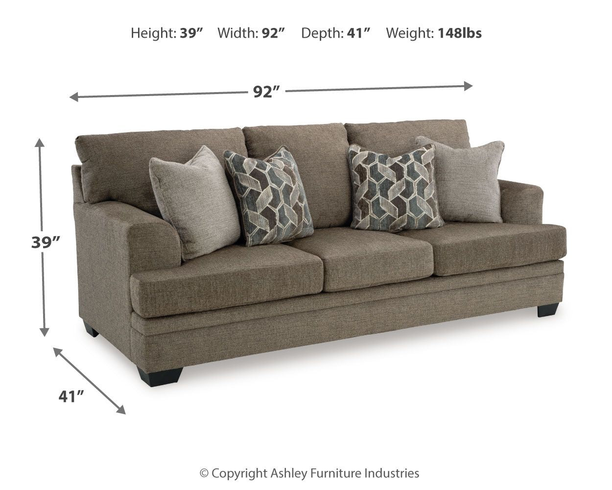 Signature Design by Ashley® Stonemeade - Sofa | Meri Furniture