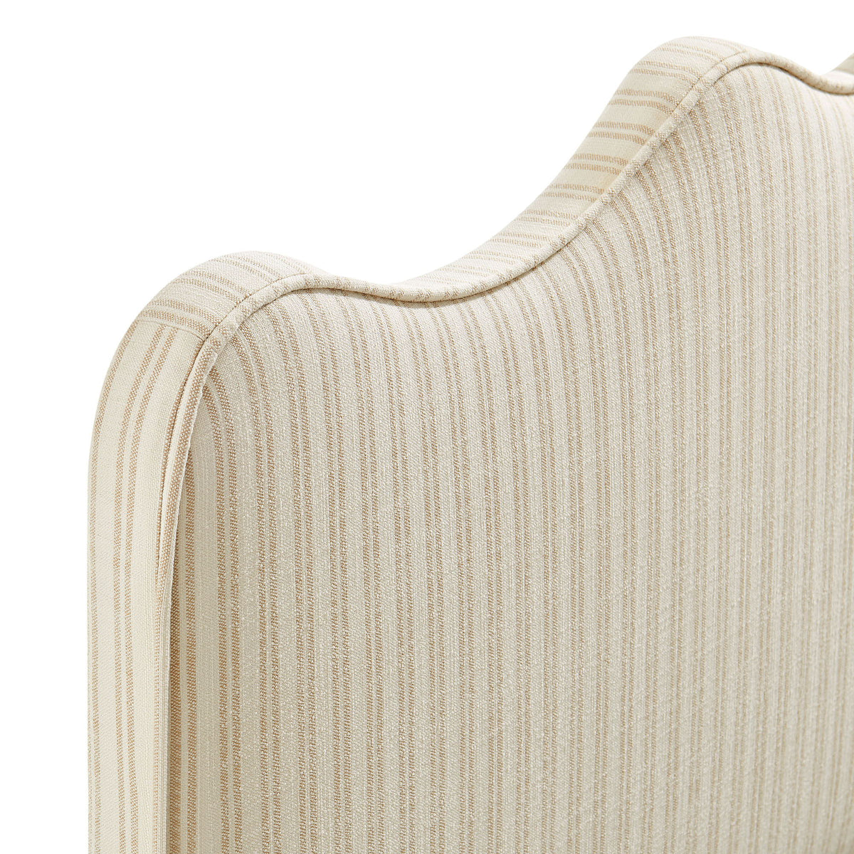 Athena Striped Fabric Upholstered Queen Size Headboard by Modway