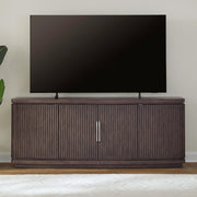Liberty Furniture Cascade Falls - 82" TV Console - Satin Espresso | Meri Furniture