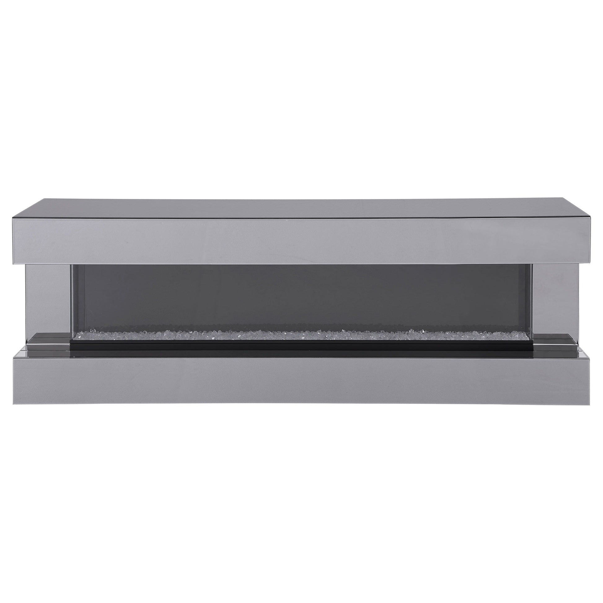 Coaster Fine Furniture Vallerie - TV Stand With Visual Flame Box | Meri Furniture