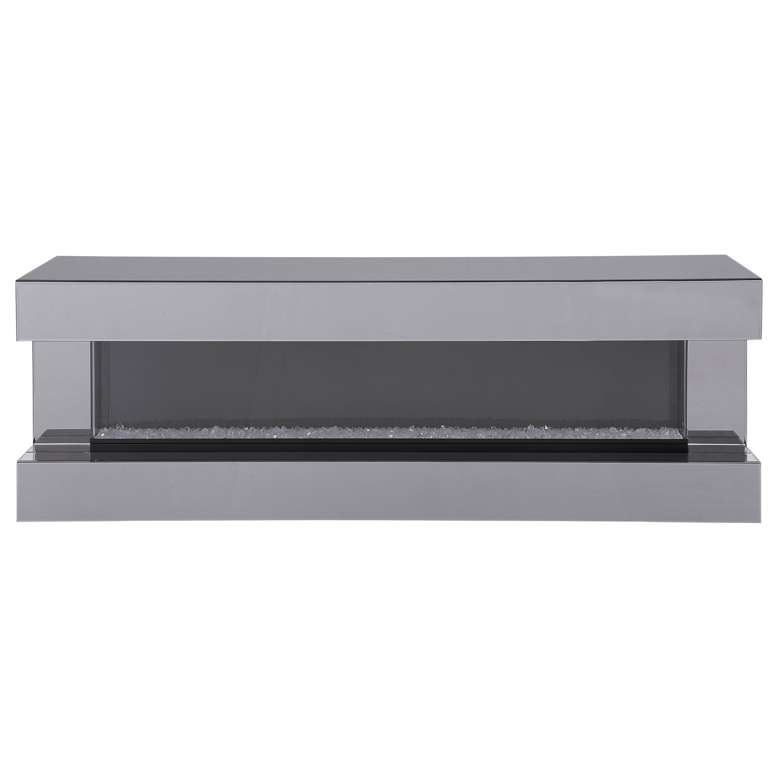 Coaster Fine Furniture Vallerie - TV Stand With Visual Flame Box | Meri Furniture
