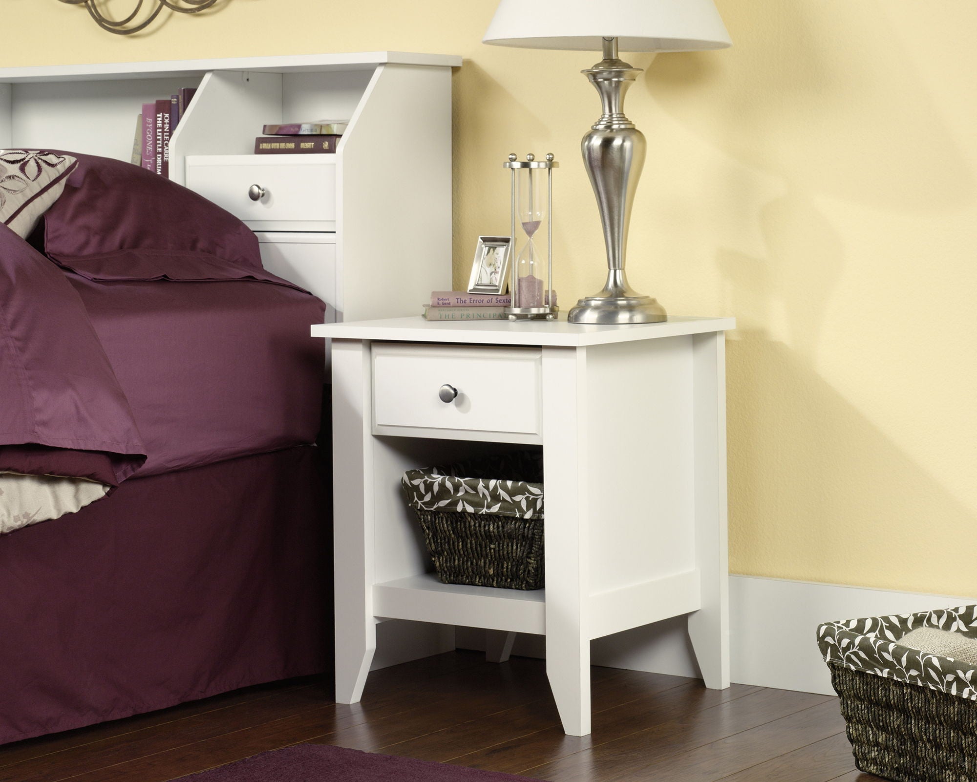 Shoal Creek Nightstand - Soft White