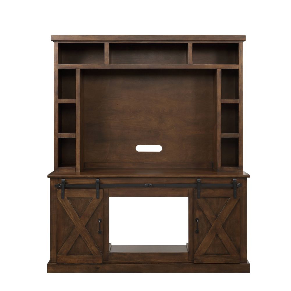 ACME Aksel - Entertainment Center - Walnut | Meri Furniture