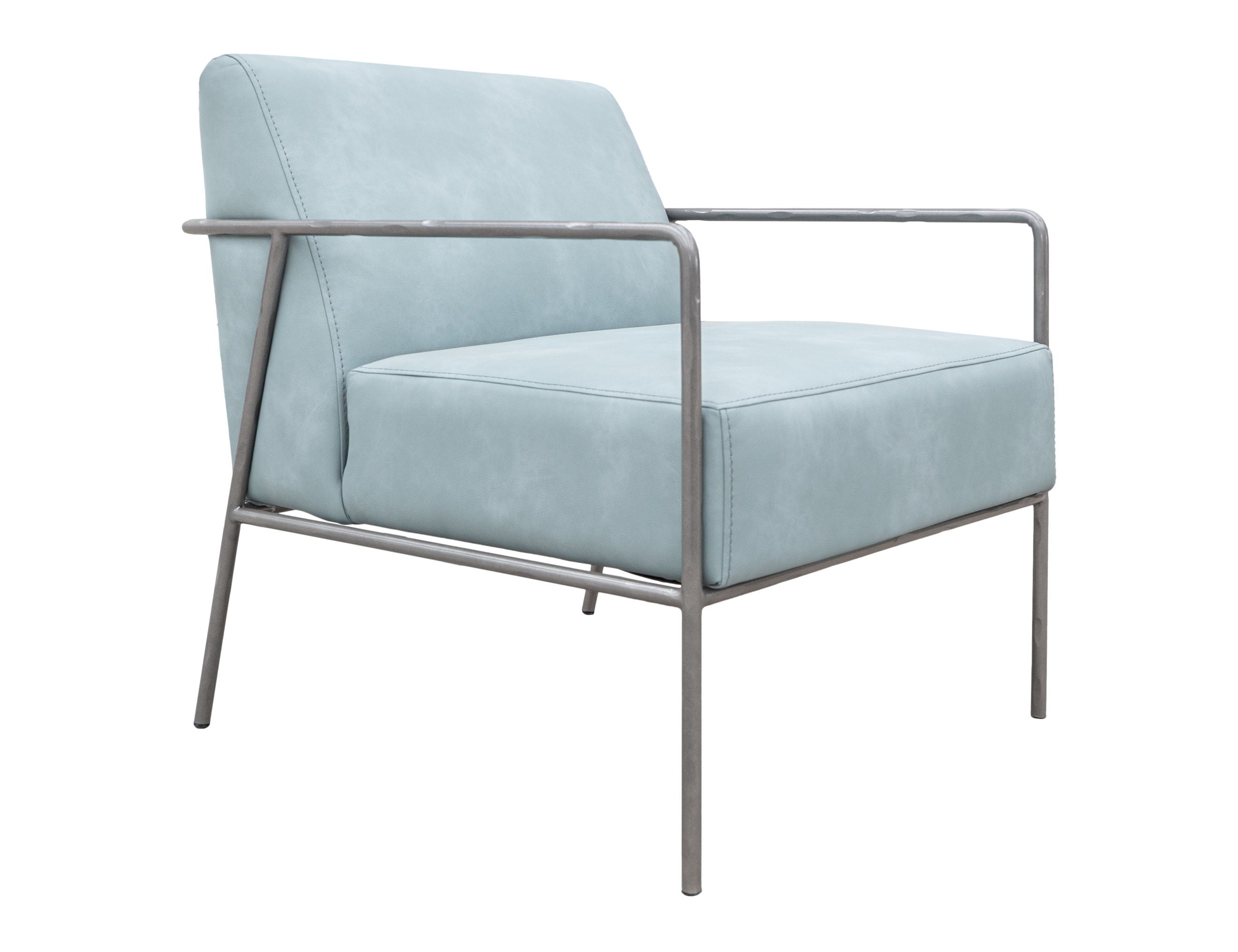 International Furniture Direct Aragon - Armchair - Blue | Meri Furniture