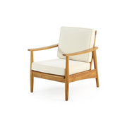 Emmry - Outdoor Acacia Wood Club Chair