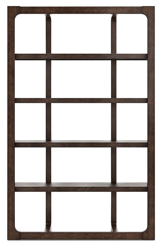 Breckington - Bookcase - Dark Brown