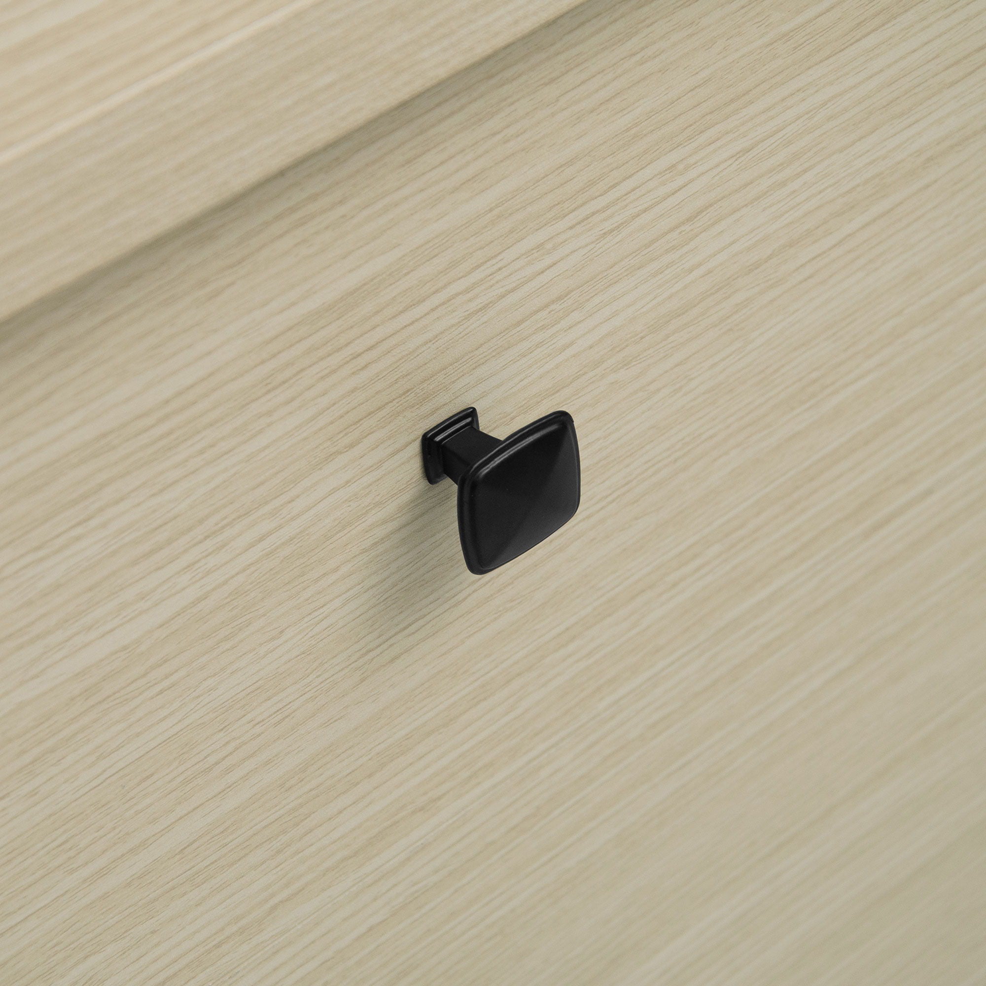 Hollowed Out Cabinet With 2 Door 3 Drawers, American Furniture, Suitable For Bedroom, Living Room, Study - Natural