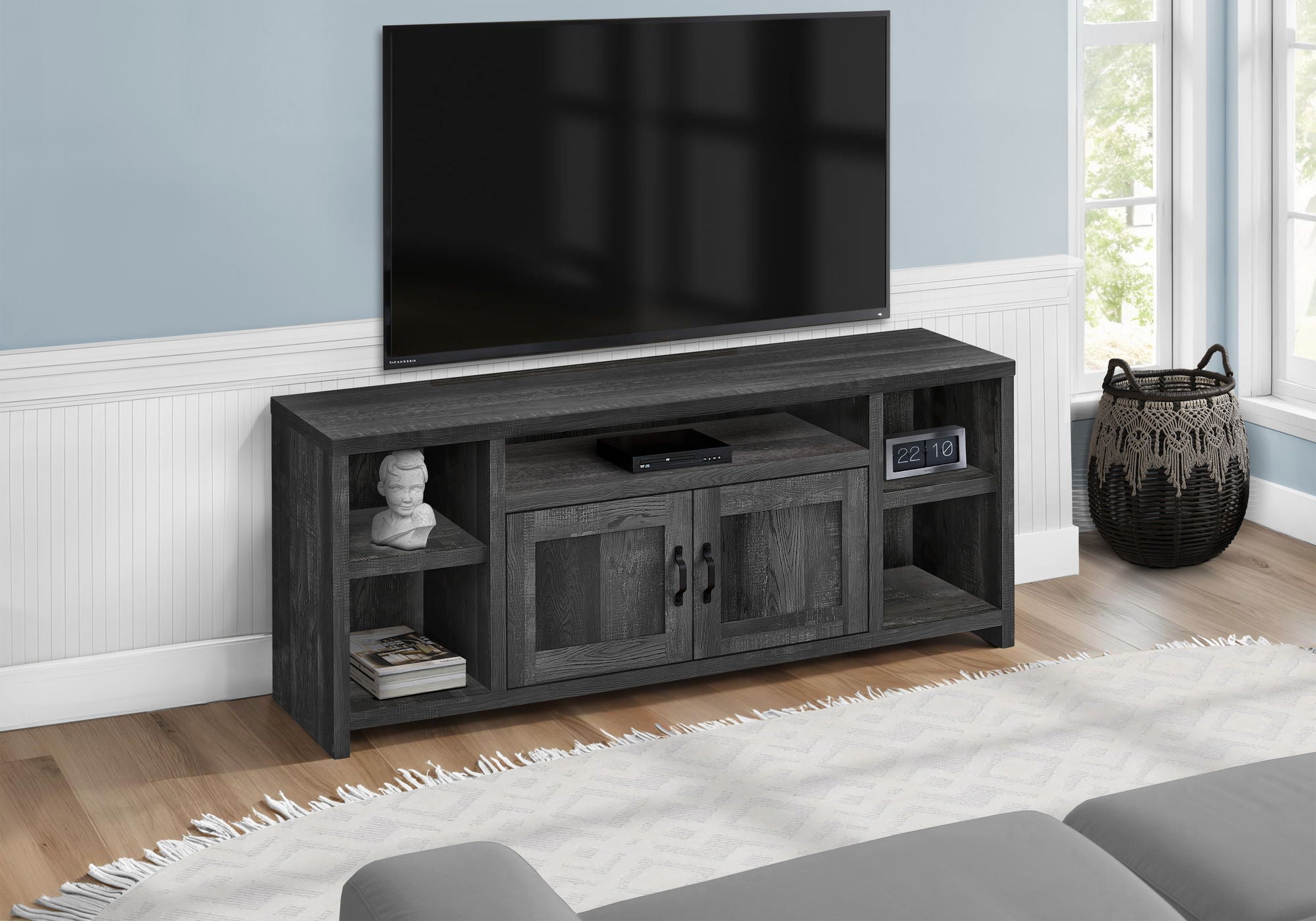 TV Stand Console Media Entertainment Center Storage Cabinet For Living Room