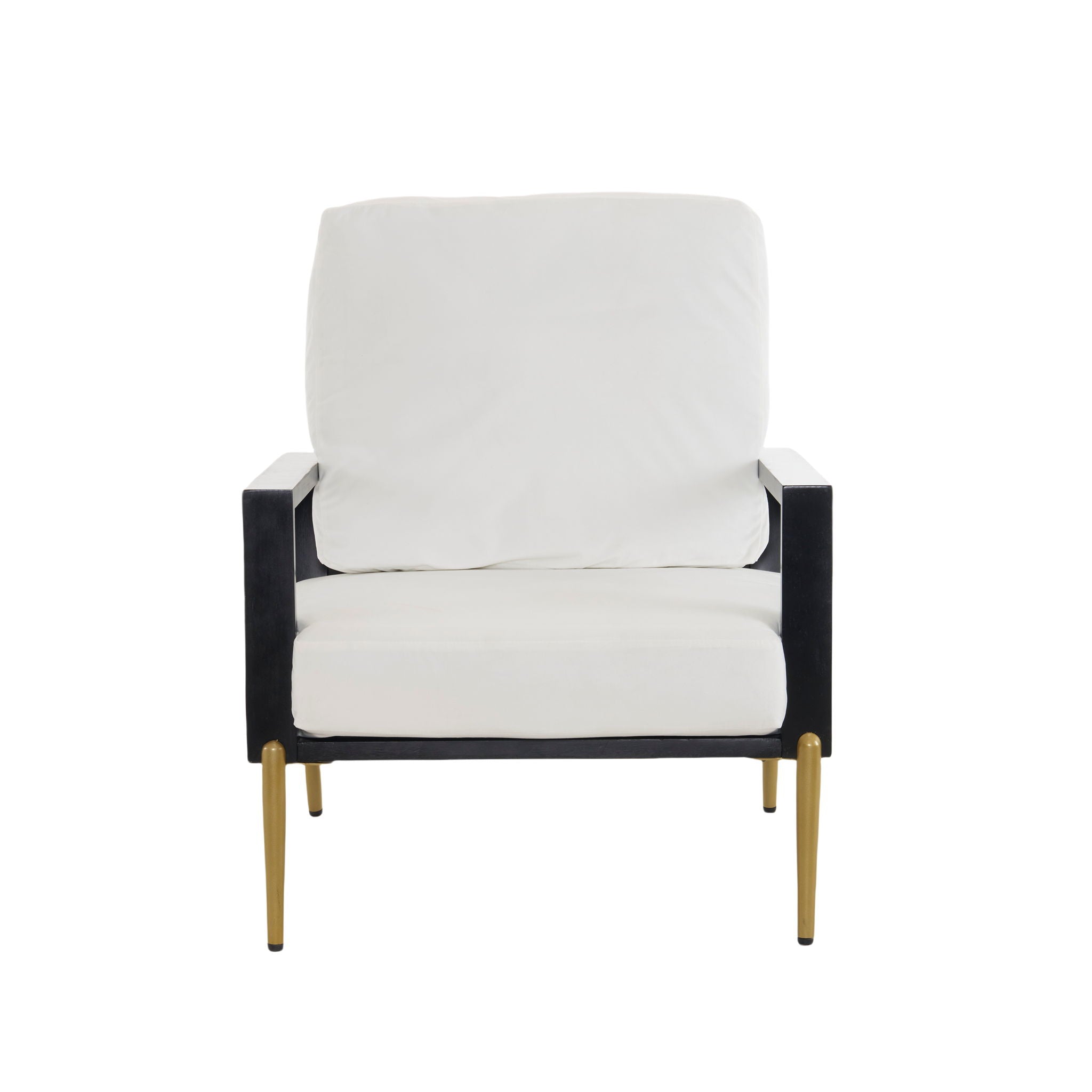 Modern Armchair With Solid Wood Frame