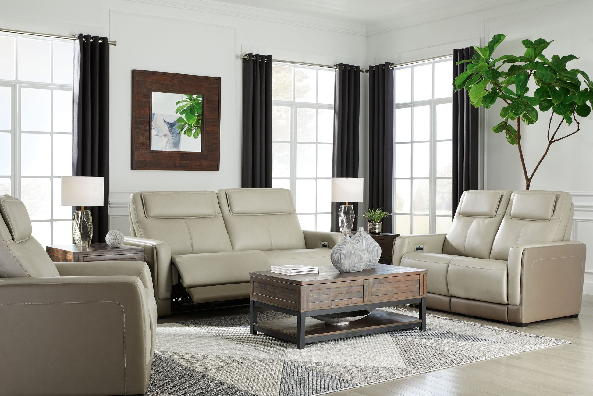 Signature Design by Ashley® Battleville - Living Room Set | Meri Furniture
