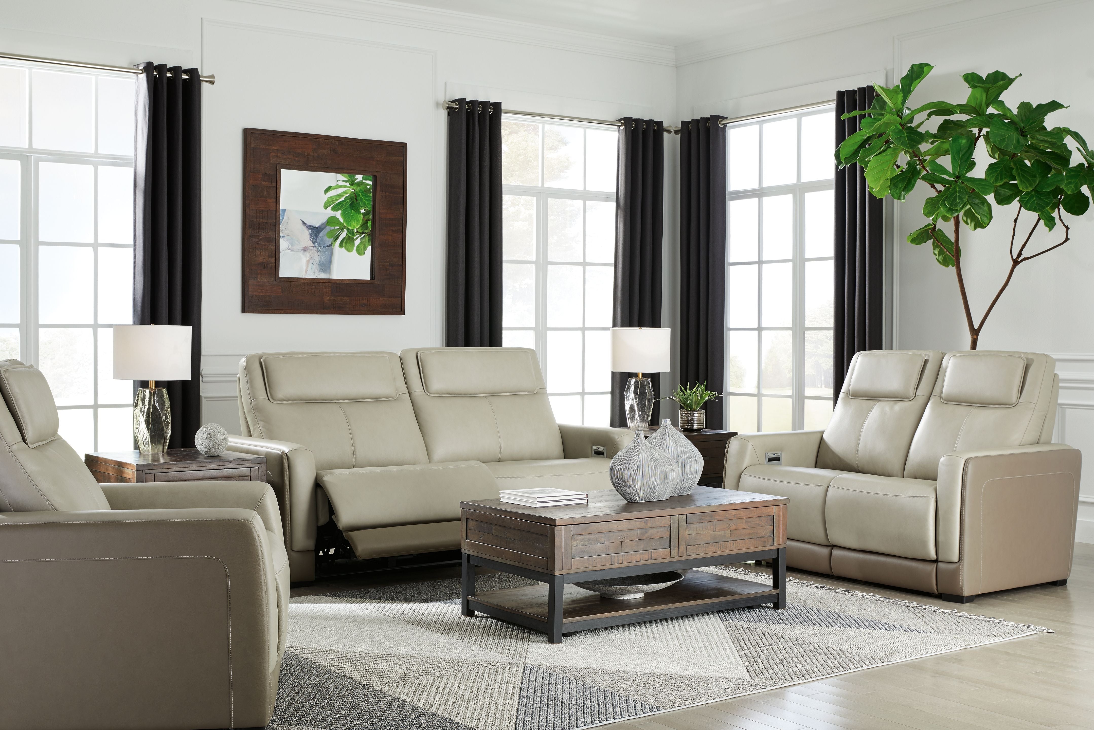 Signature Design by Ashley® Battleville - Living Room Set | Meri Furniture