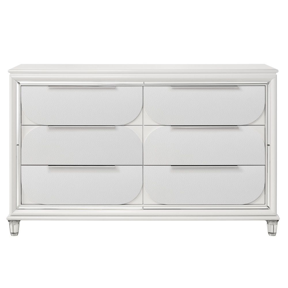 ACME Tarian - Dresser - Pearl White | Meri Furniture