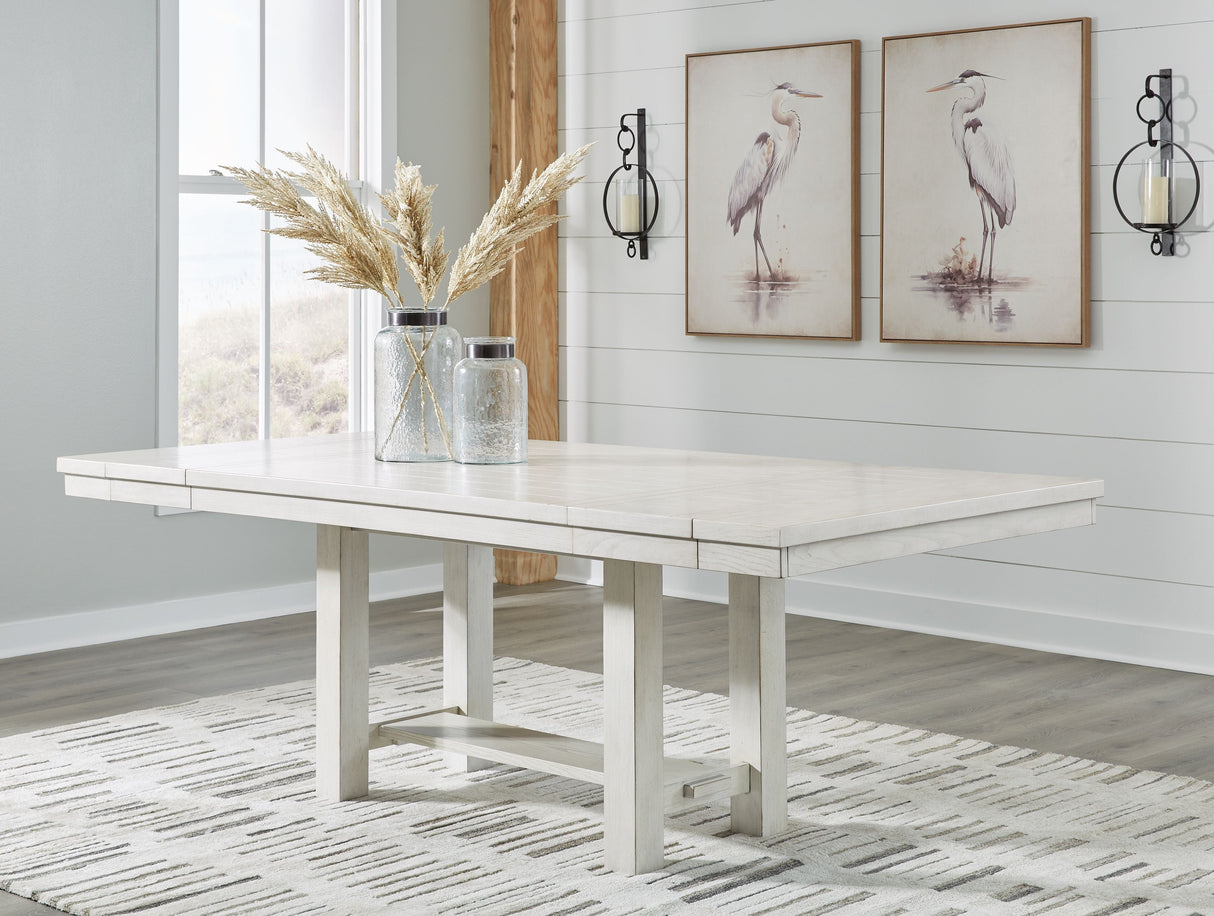 Signature Design by Ashley® Robbinsdale - Rectangular Dining Extension Table | Meri Furniture