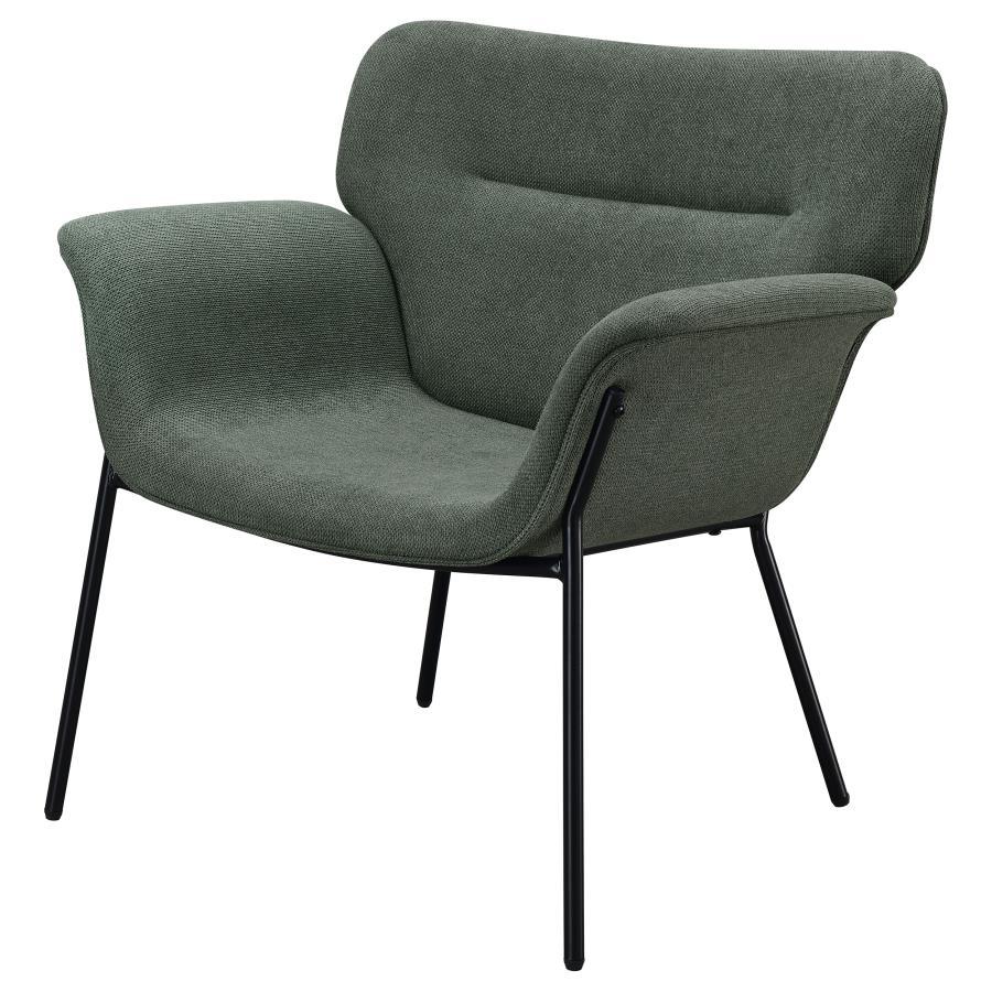 Coaster Fine Furniture Davina - Upholstered Flared Arm Accent Chair | Meri Furniture
