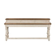 Liberty Furniture Morgan Creek - Console Bar Table - White | Meri Furniture