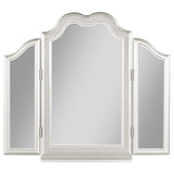 Evangeline - Tri-Fold Vanity Mirror - Silver Oak