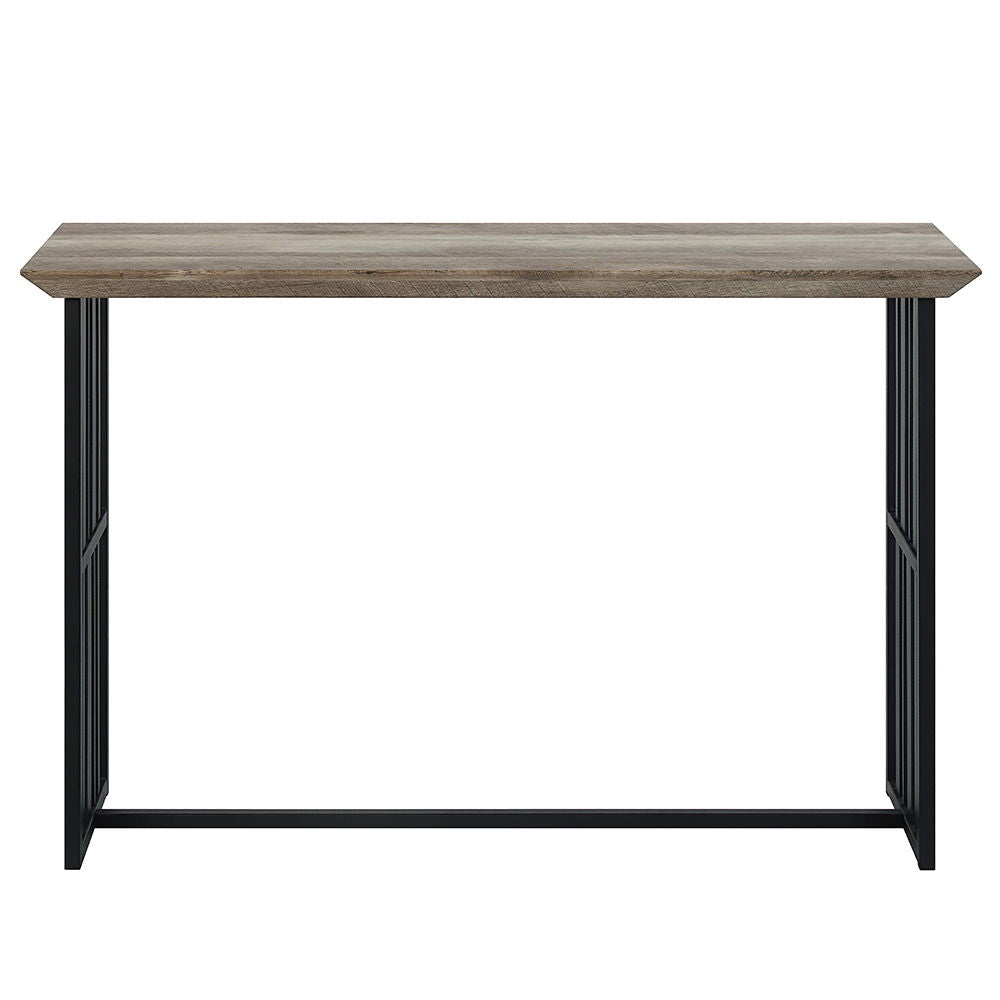Zudora - Sofa Table - Antique Oak & Black