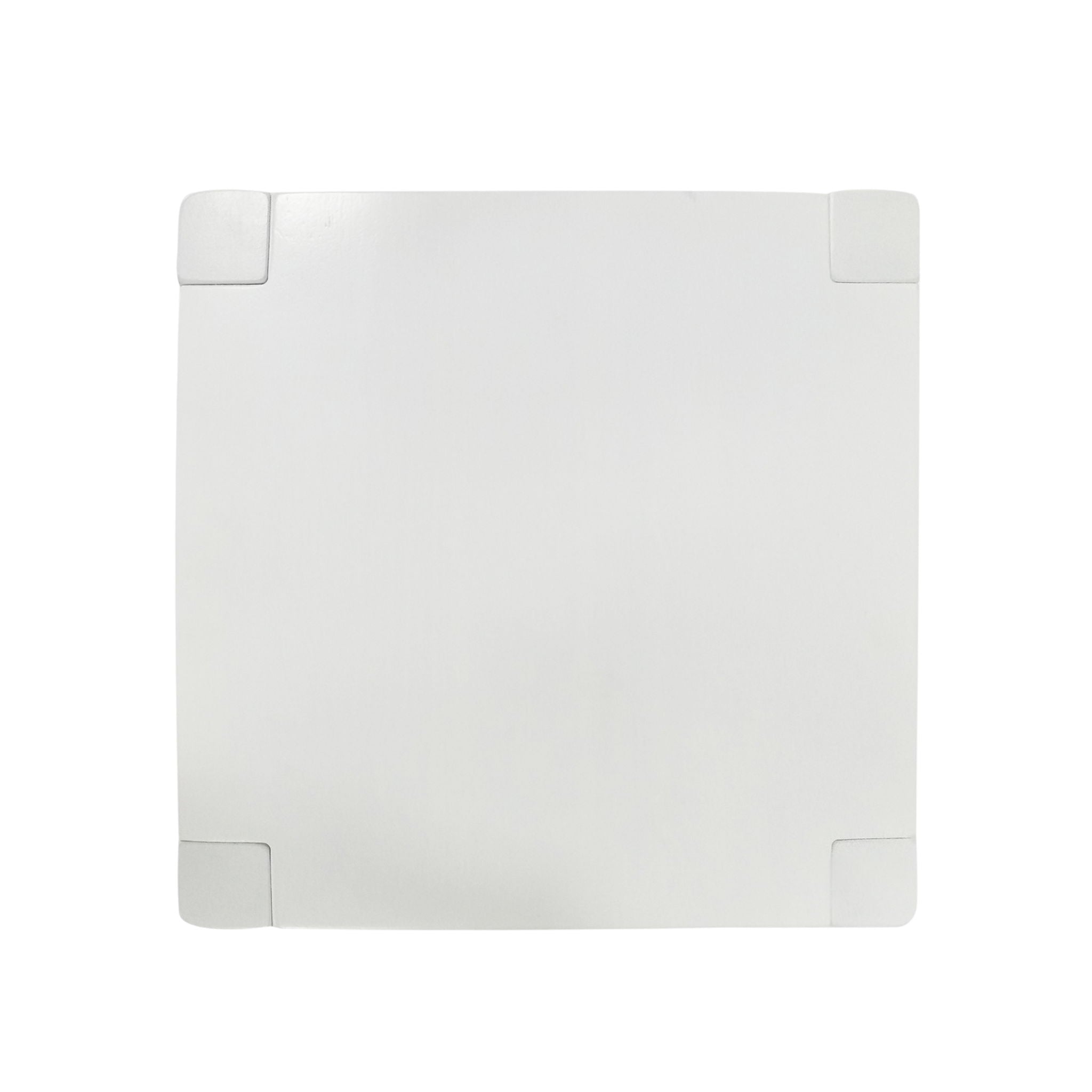 Counter Barstool (Set of 2), Rubber Wood - White