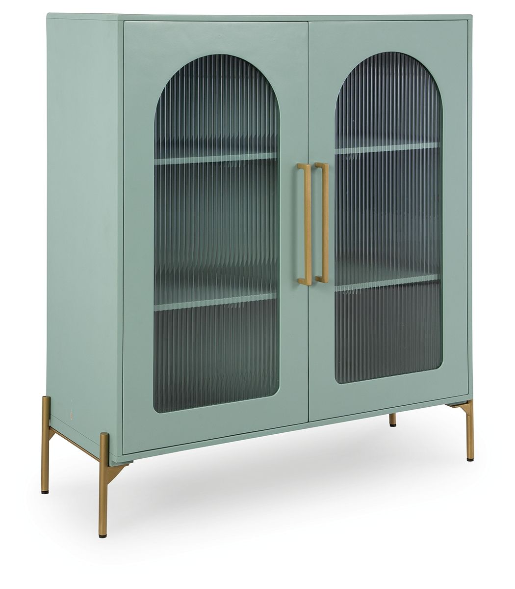 Signature Design by Ashley® Adwen - Light Green - Accent Cabinet | Meri Furniture