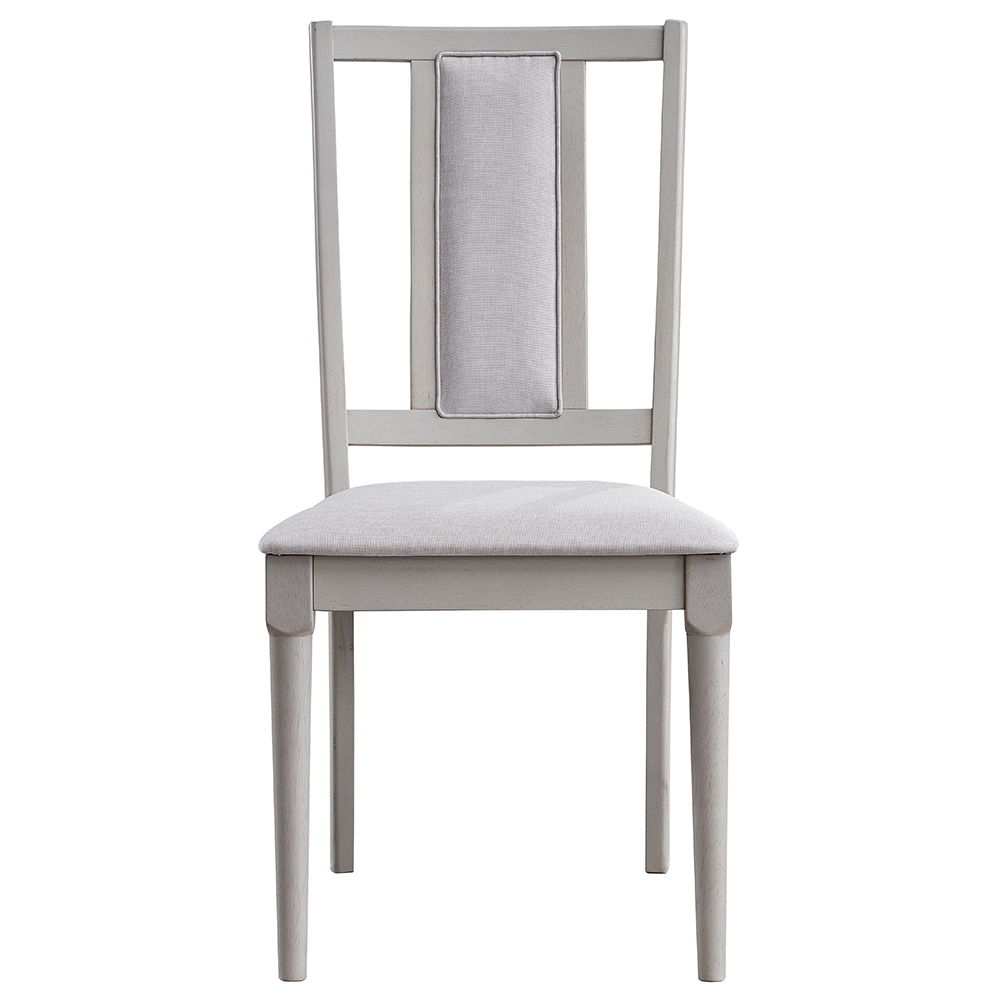 Marta - Side Chair Set of 2) - Beige Linen & Natural