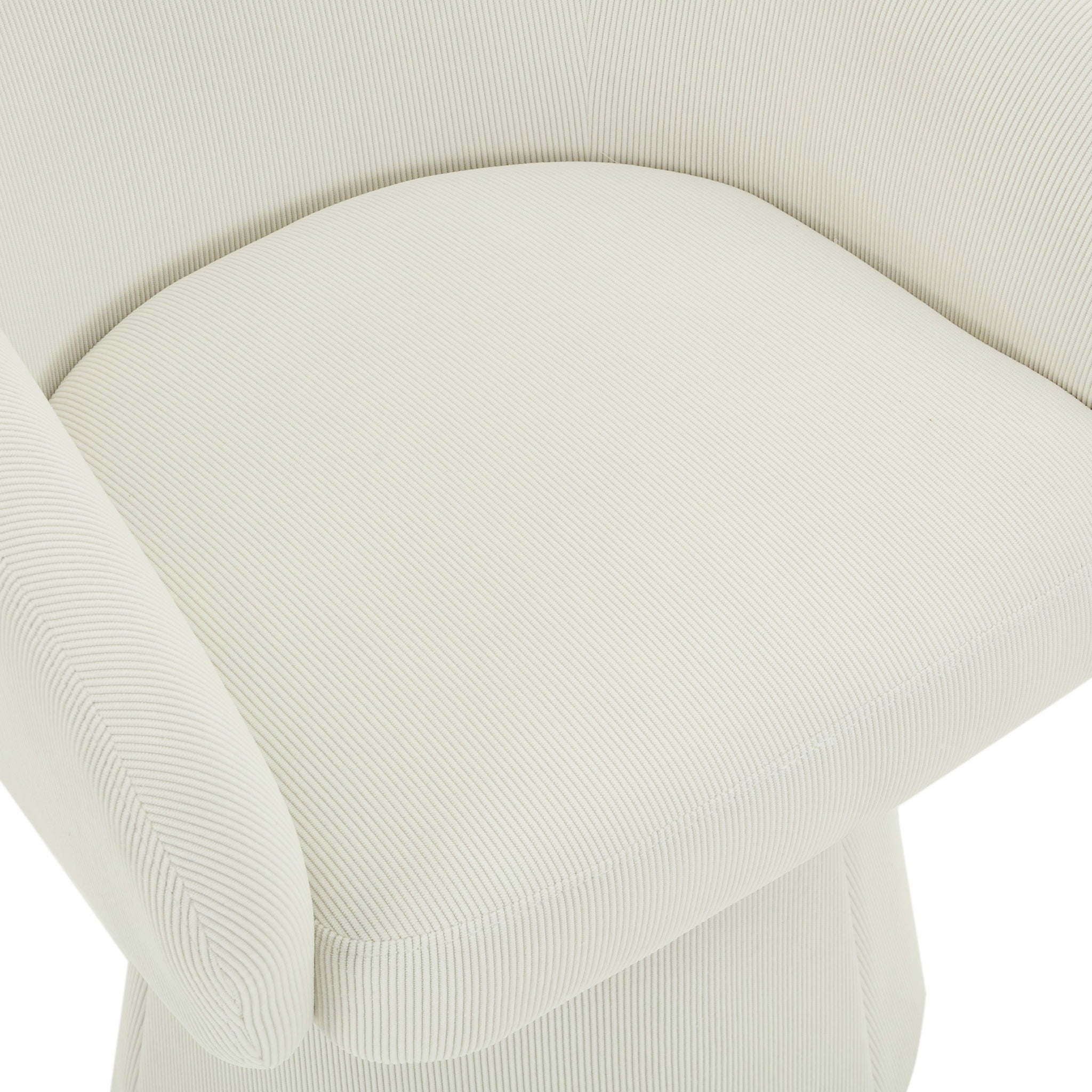 Modern Swivel Accent Chair With Ergonomic Barrel Design
