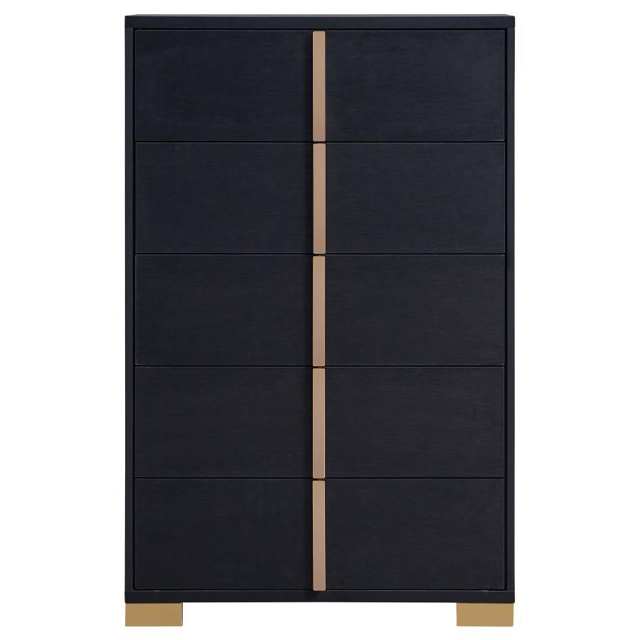 Coaster Fine Furniture Marceline - 5-Drawer Bedroom Chest | Meri Furniture