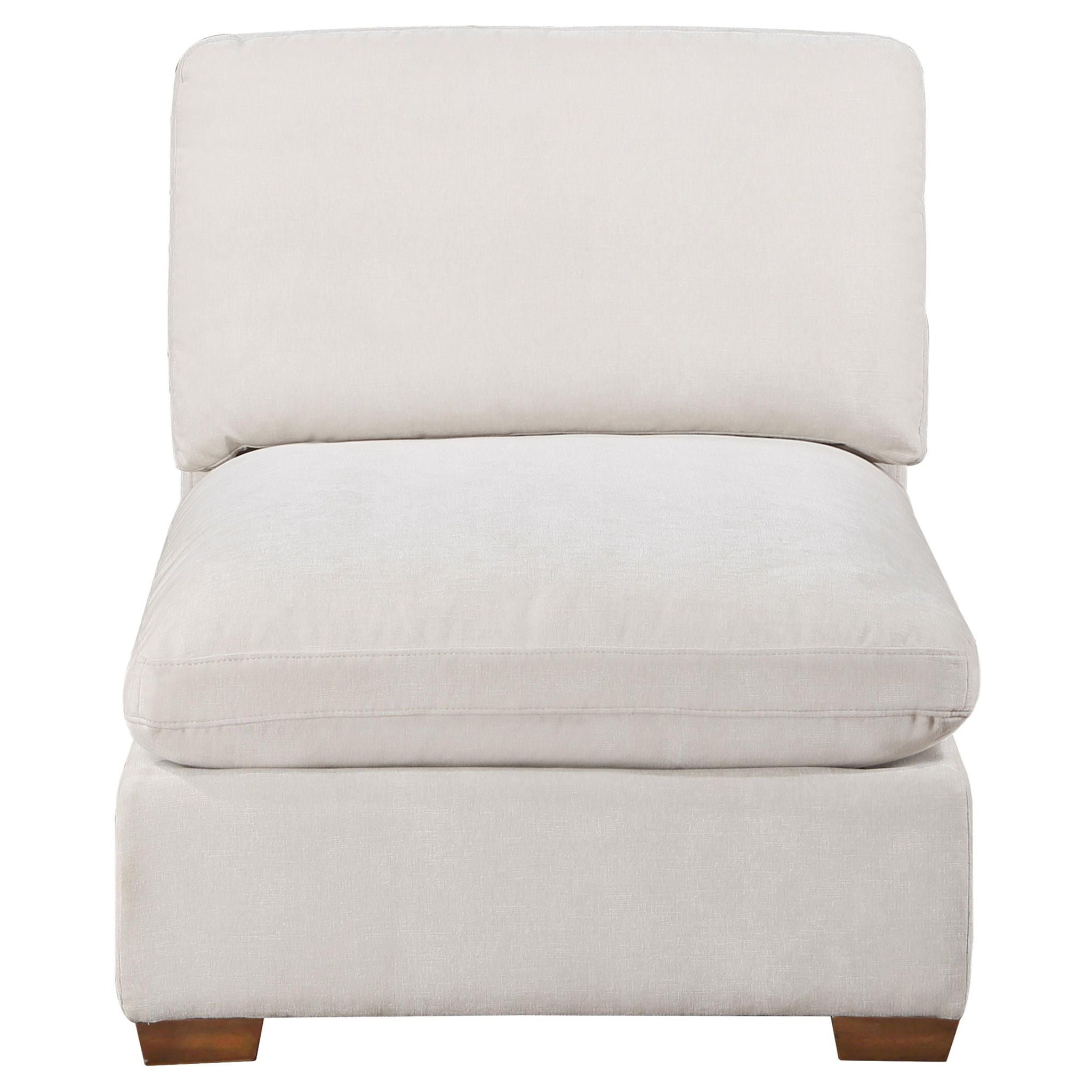 Lakeview 5-piece Upholstered Modular Sectional Sofa Ivory