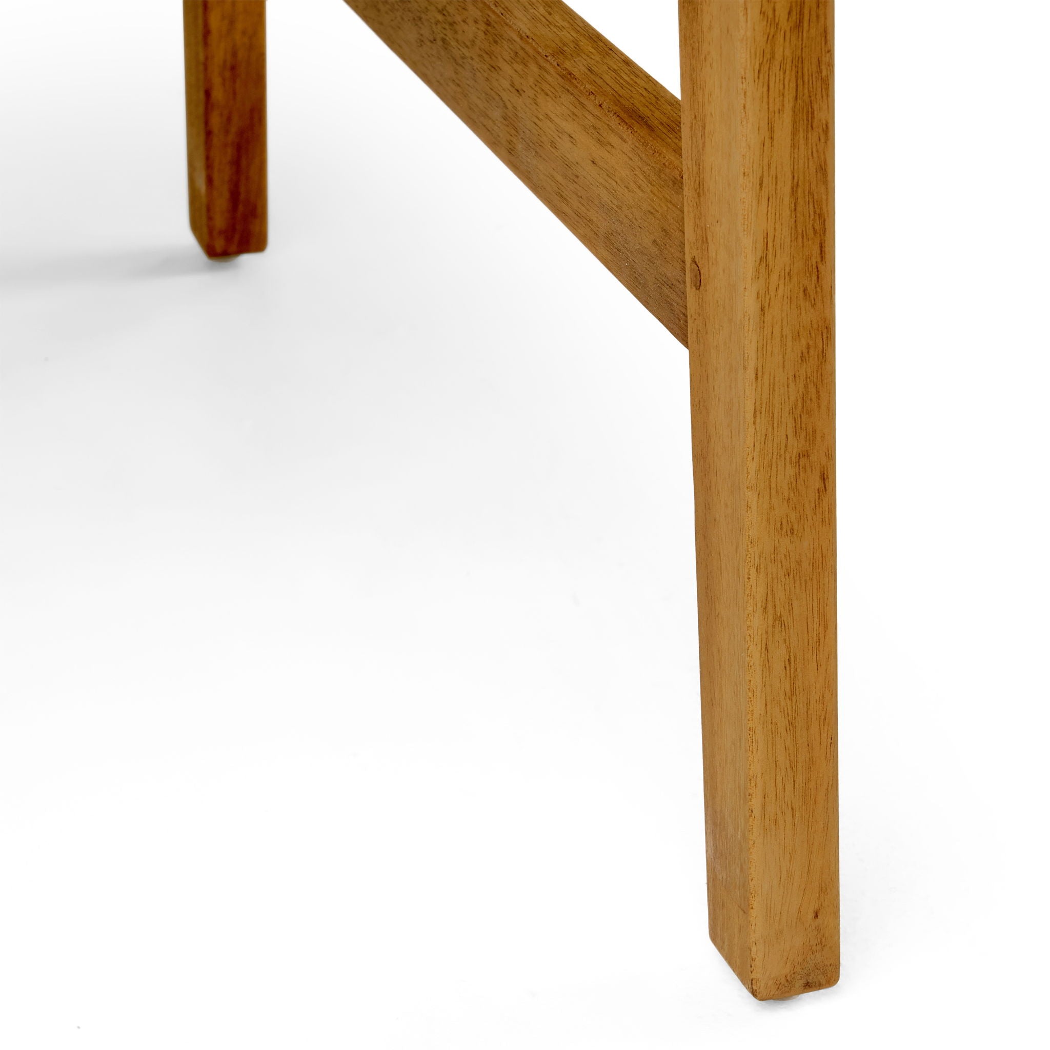 Outdoor Weather Resistant Acacia Wood Adirondack Dining Chairs (Set of 2)