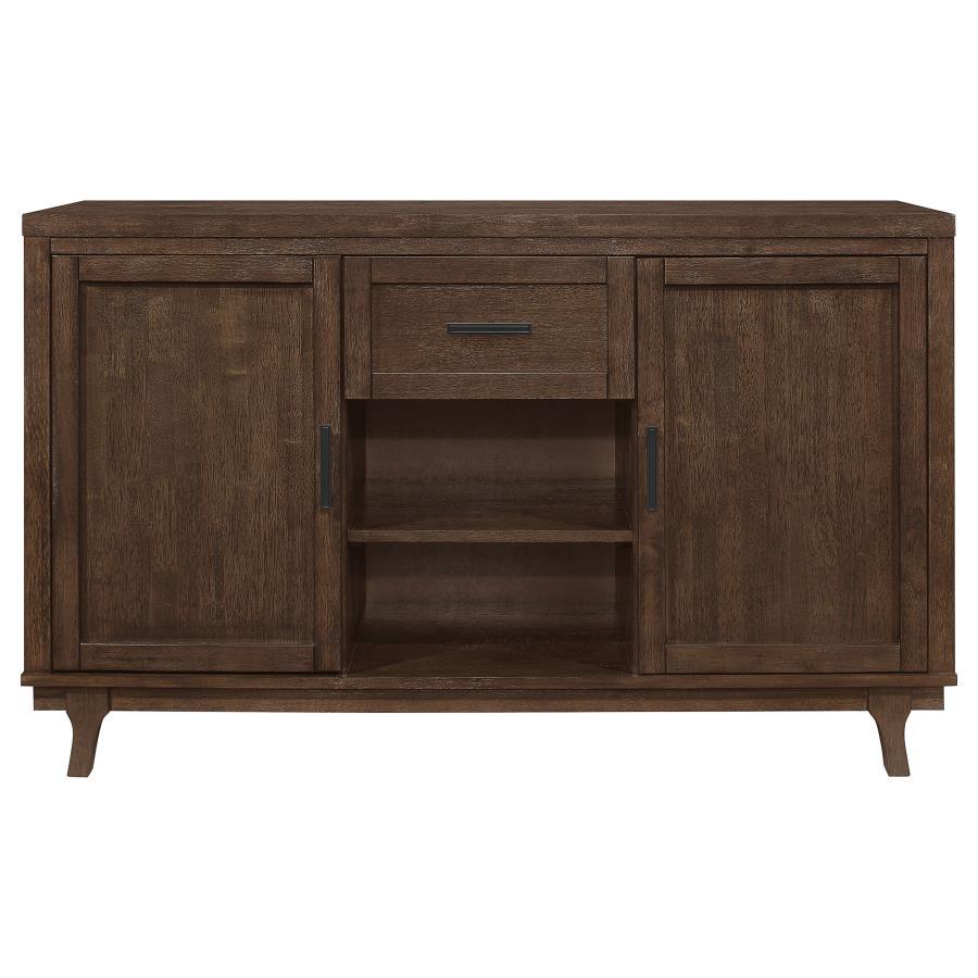 Coaster Fine Furniture Reynolds - 2 Door Sideboard Buffet Storage Cabinet - Brown Oak | Meri Furniture