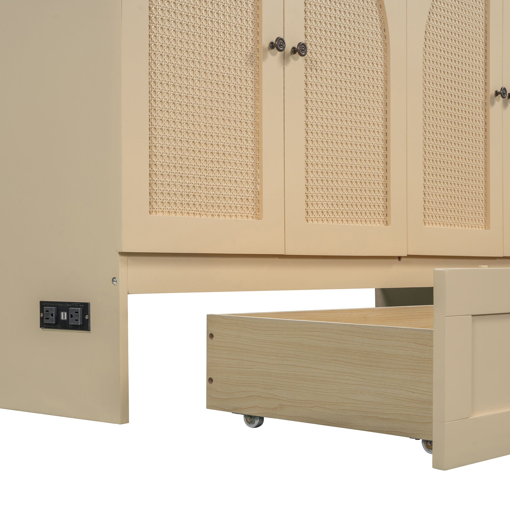 Murphy Bed With Large Drawers