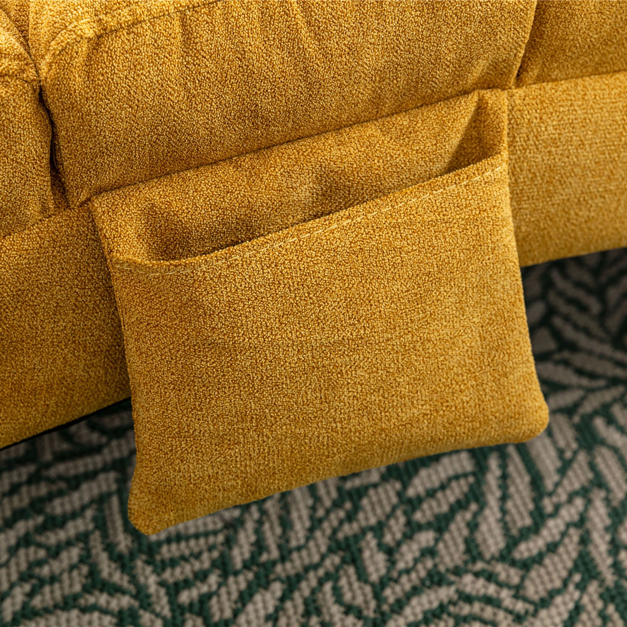 Massage Chaise Lounge Indoor With Remote Control, Ergonomic Electric Massage Lounger