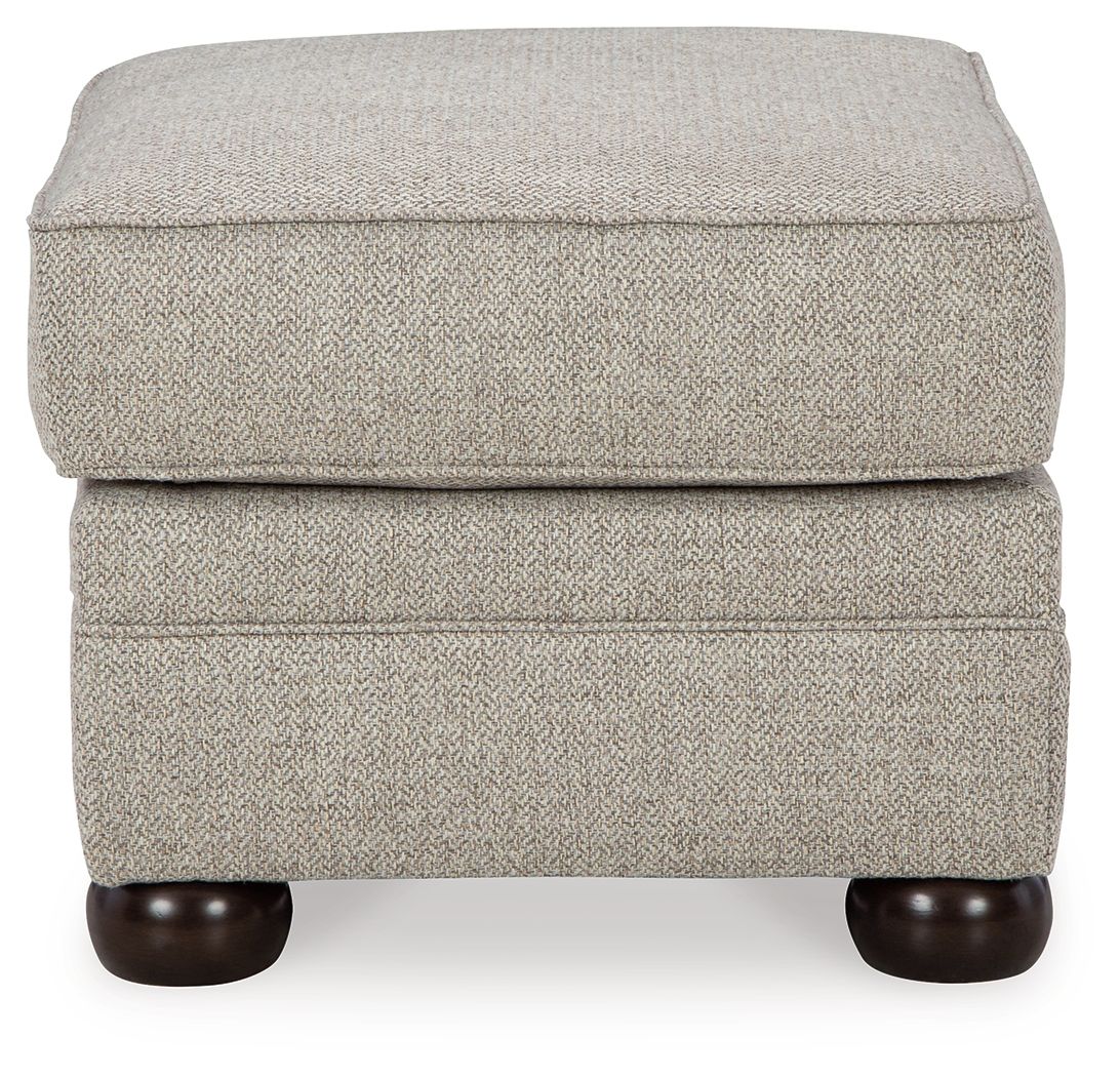 Signature Design by Ashley® Gaelon - Dune - Ottoman | Meri Furniture