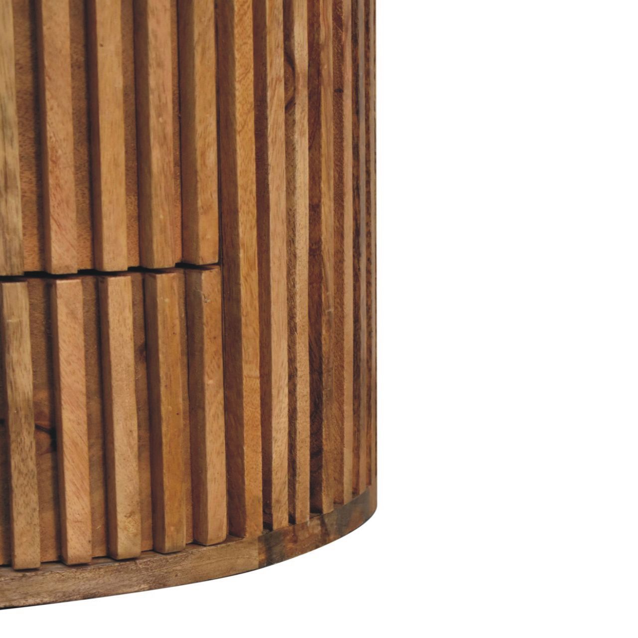 Soba - Bedside Table, 4 Drawer - Oak