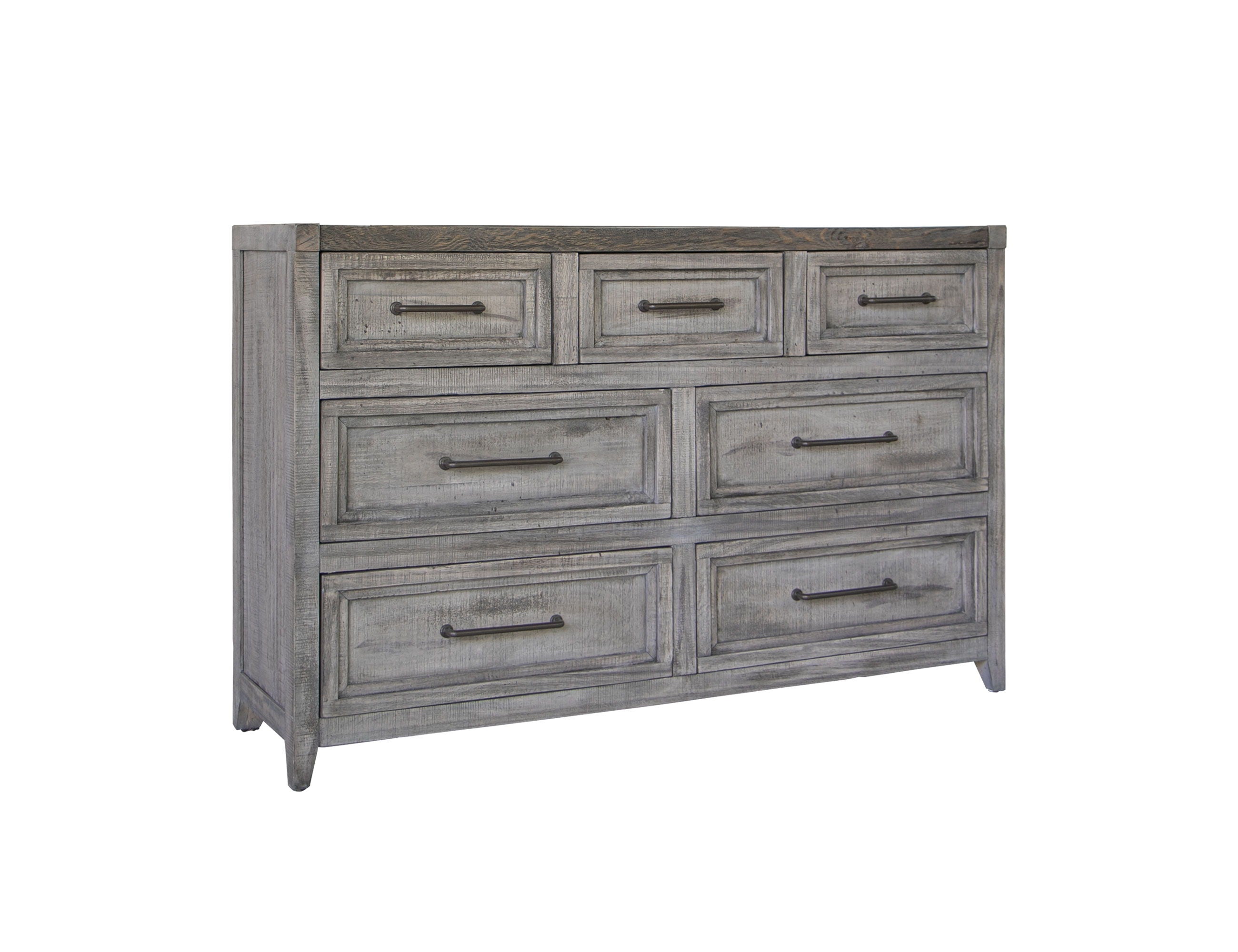 International Furniture Direct Yellowstone - Dresser - Light Brown | Meri Furniture