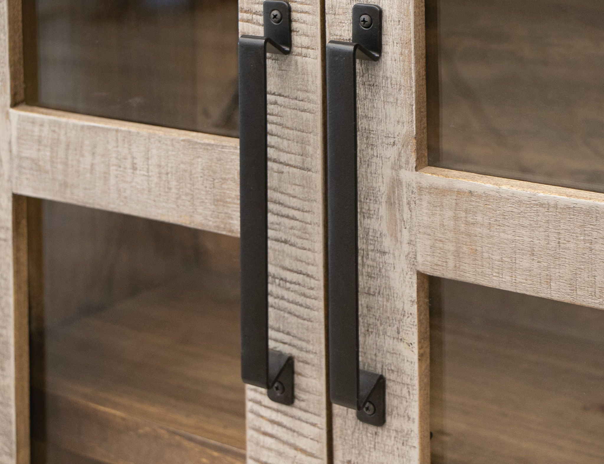 Loft - Cabinet - Two Tone Gray / Brown