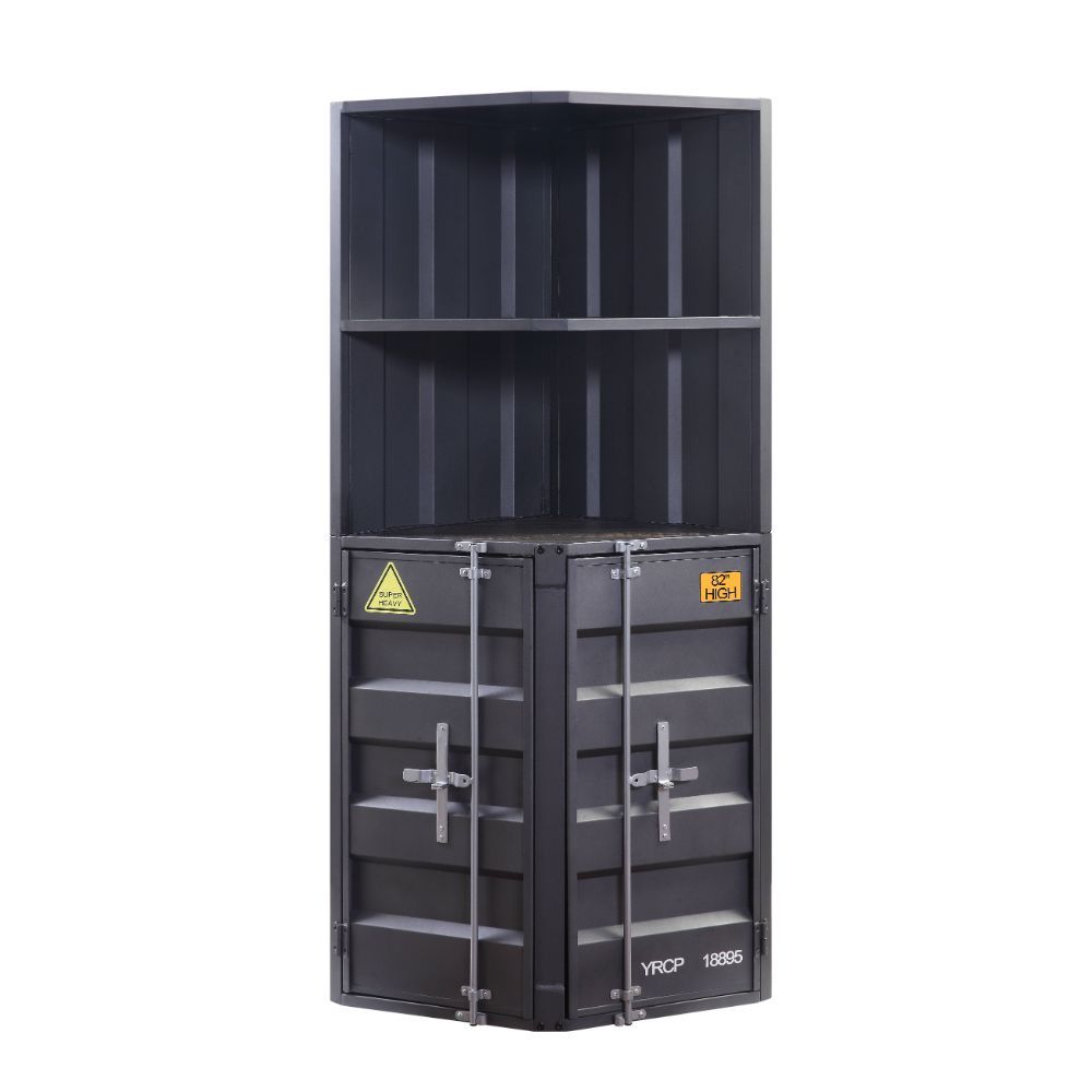 ACME Cargo - Bookshelf - Gunmetal - 60" | Meri Furniture