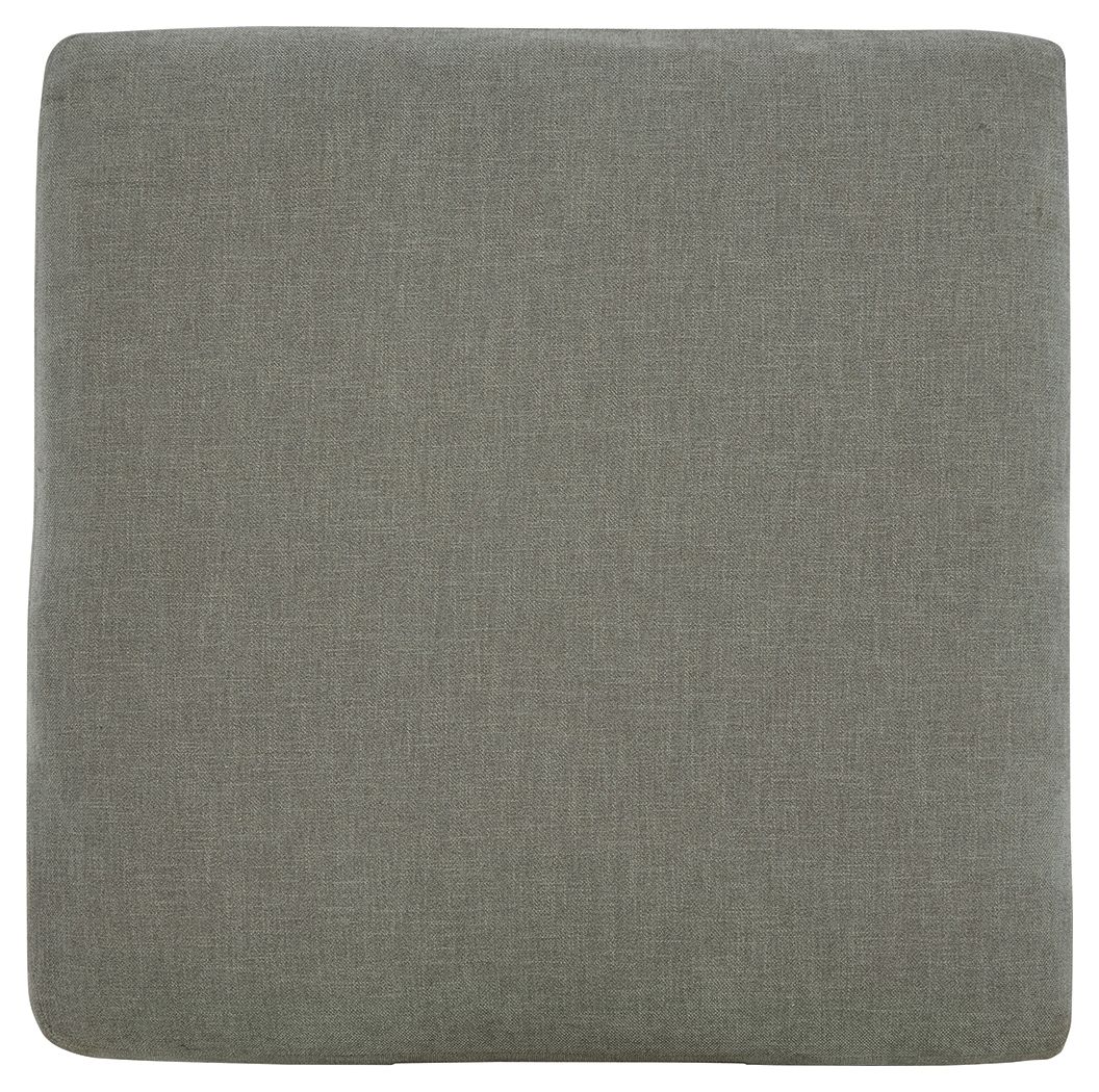 Ashley® Keener - Ash - Oversized Accent Ottoman | Meri Furniture