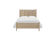 Transitional Style Lo-Post Bed