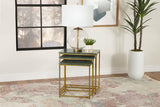 Medora - Marble Top Nesting Table Set