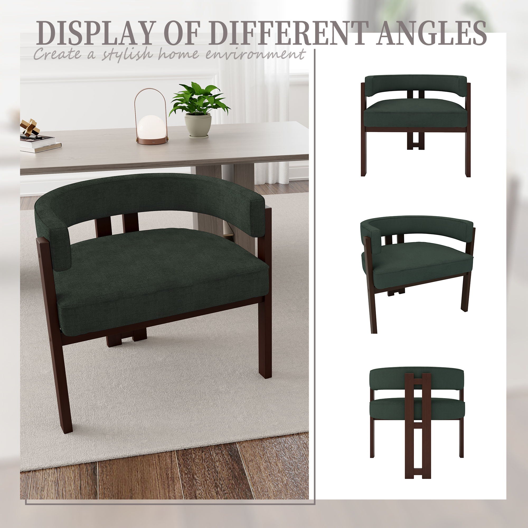 Modern Accent Teddy Upholstered Armchair