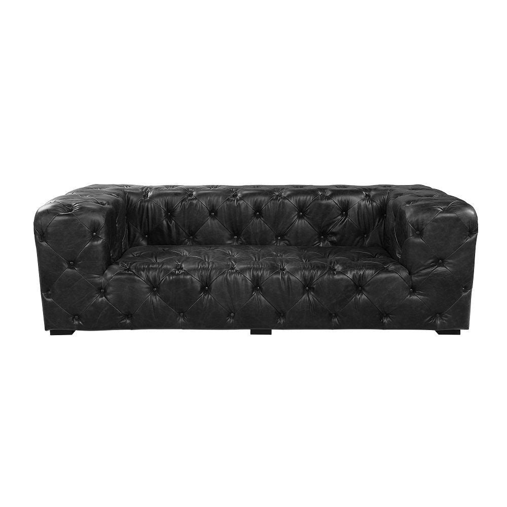 ACME Brancaster - Loveseat - Black | Meri Furniture