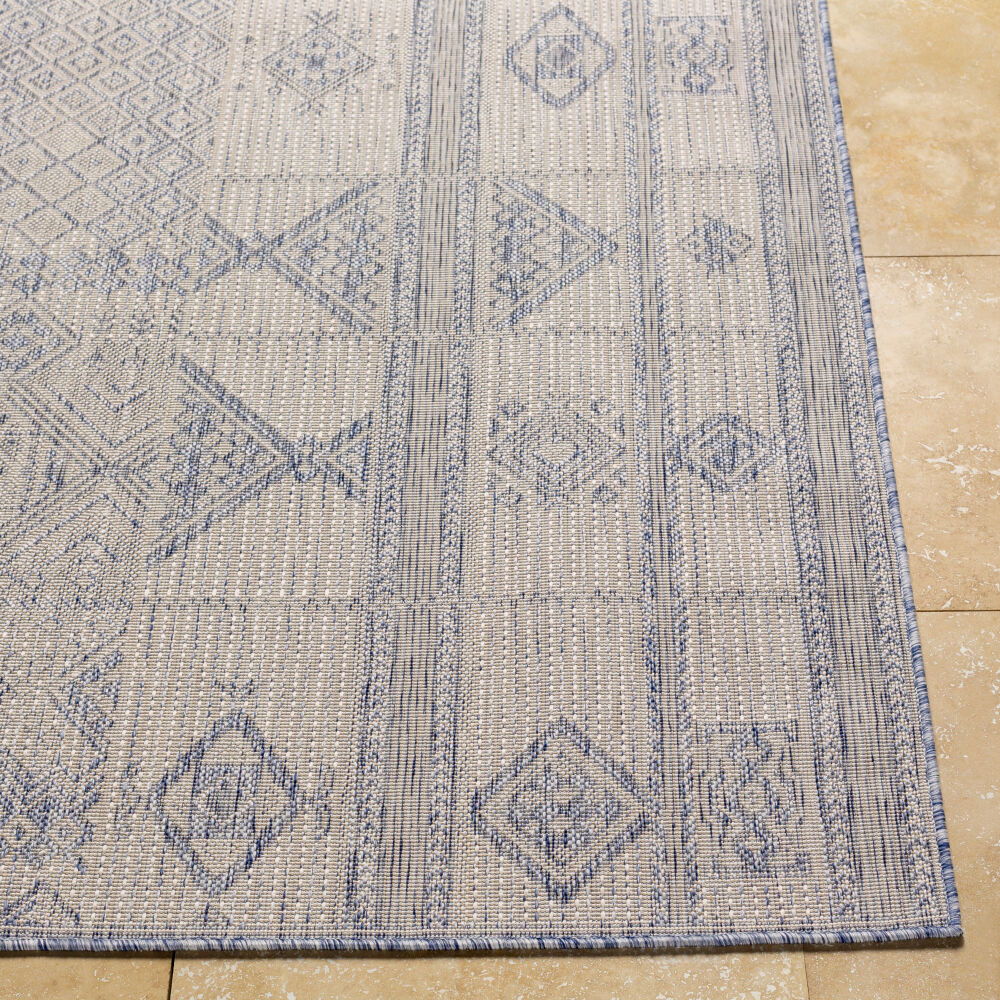 Tuareg Machine Woven Rug
