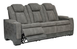 Signature Design by Ashley® Next-Gen Durapella - Power Reclining Sofa | Meri Furniture