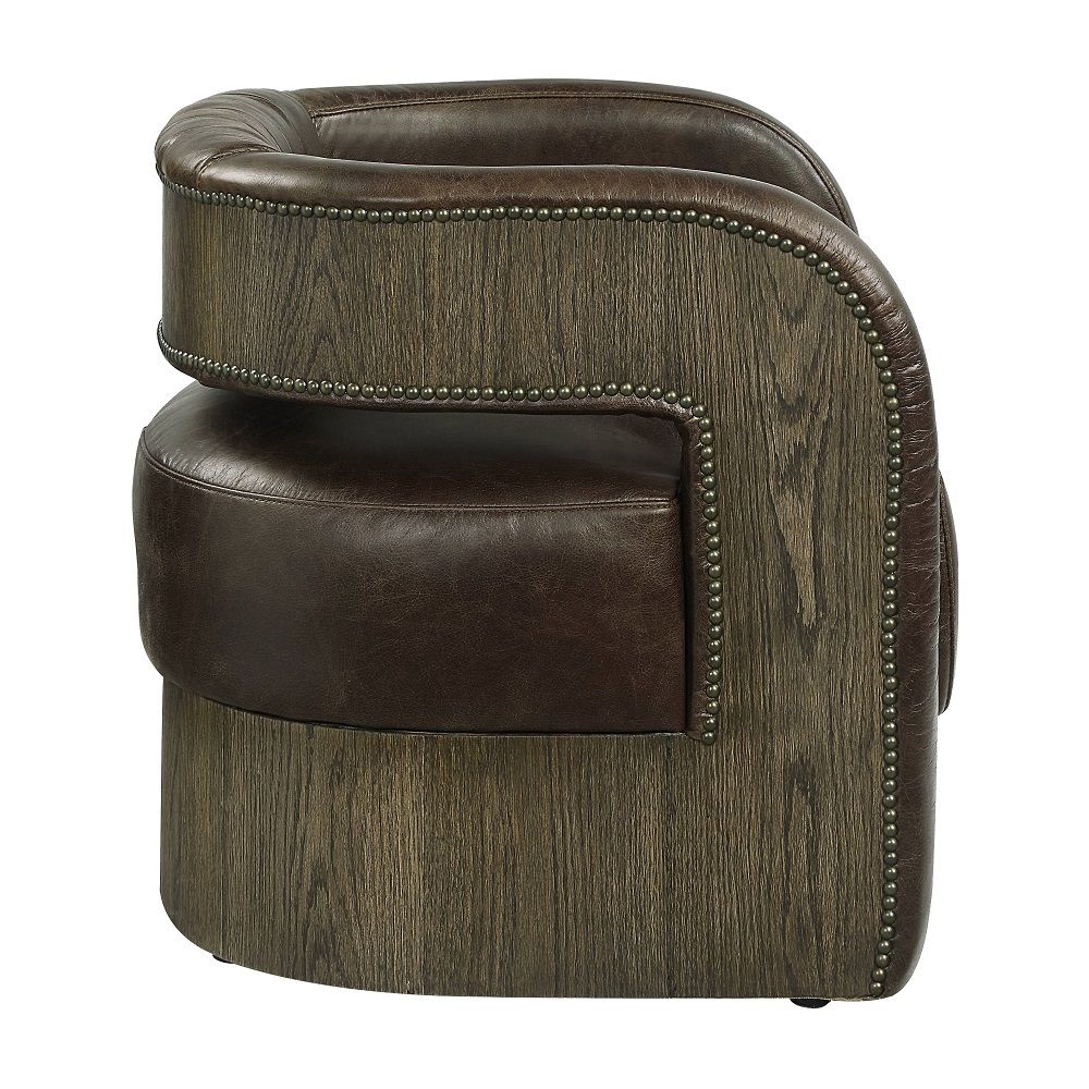 ACME Feyre - Accent Chair - Espresso | Meri Furniture