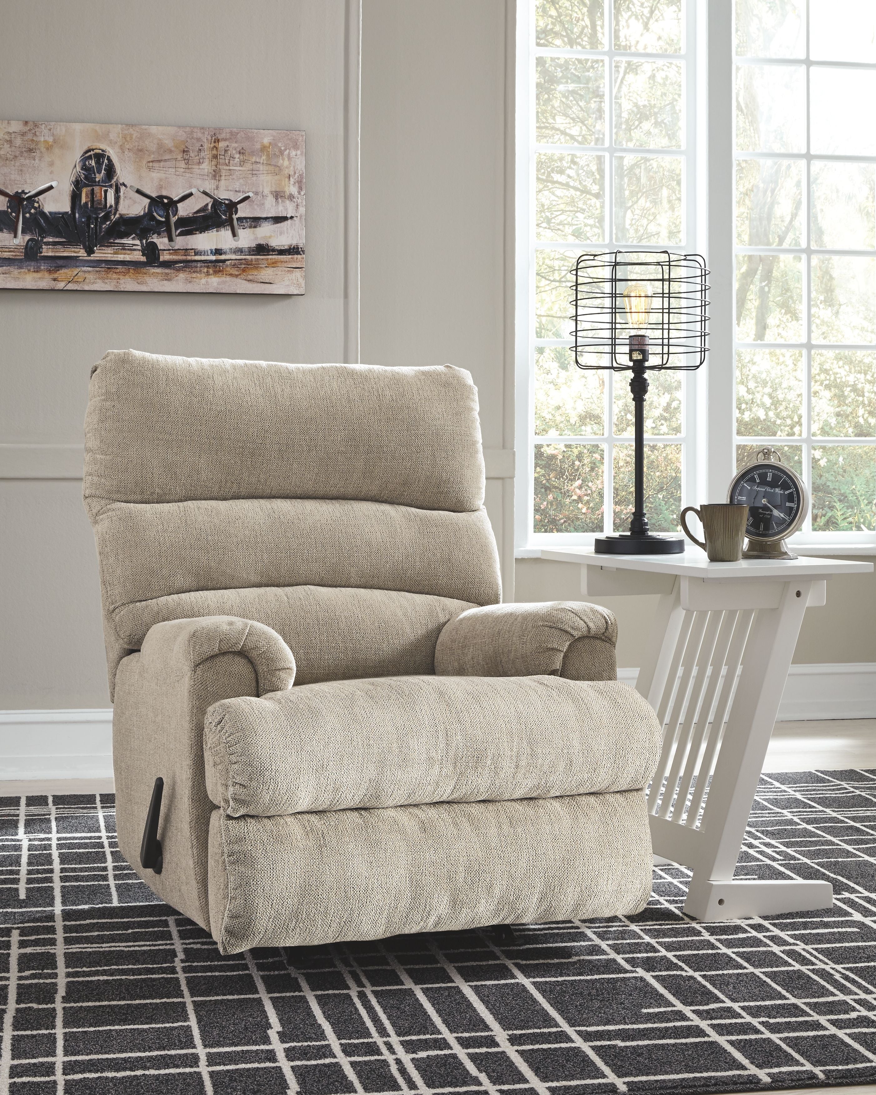 Ashley Furniture Man Fort - Rocker Recliner | Meri Furniture