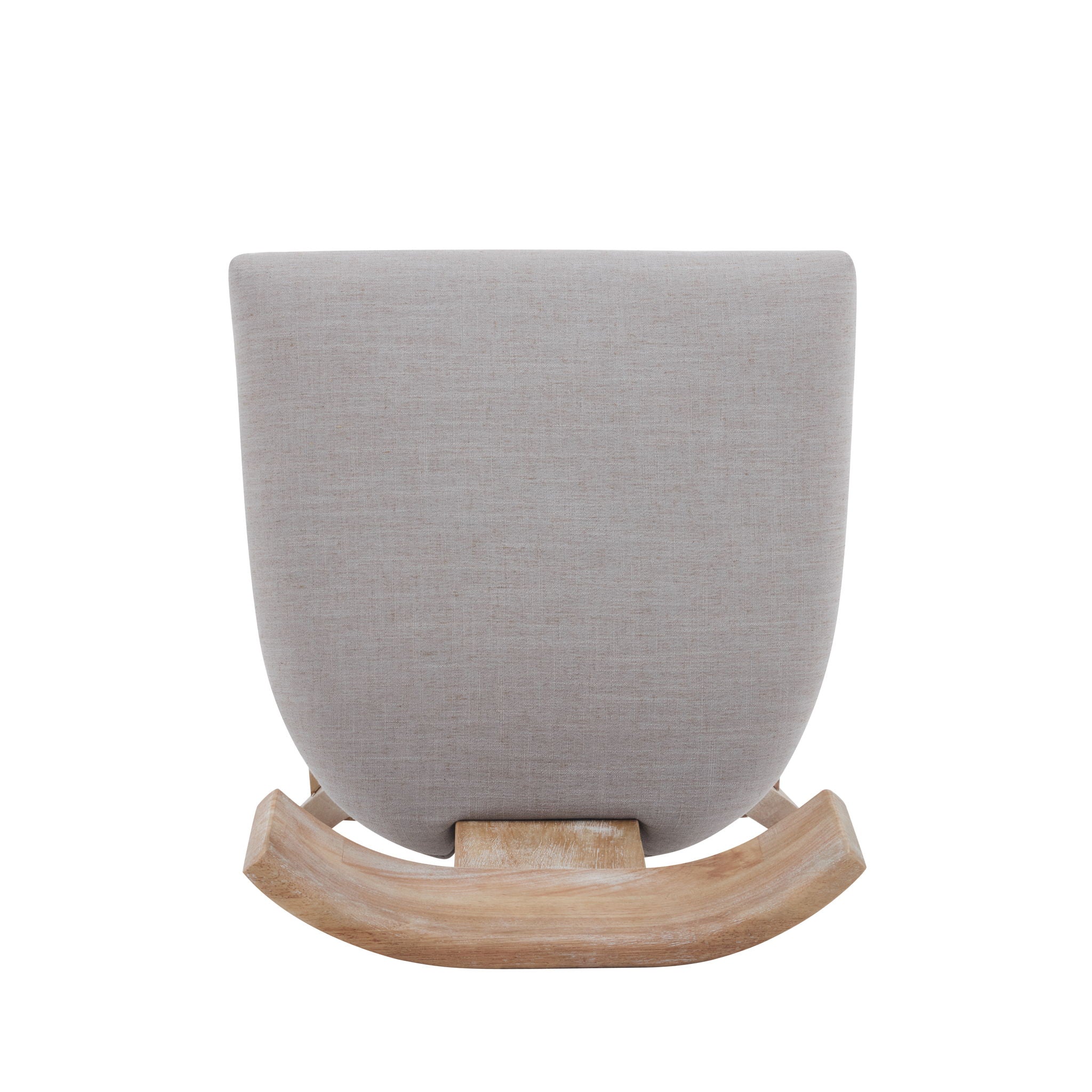 Upholstered Counter Height Bar Stools With Solid Rubber Wood Frame (Set of 2)