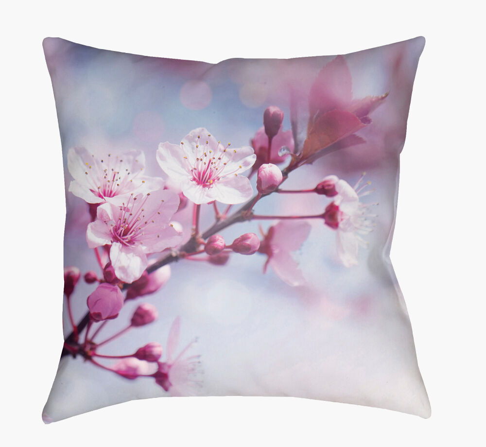 Moody Floral Pillow