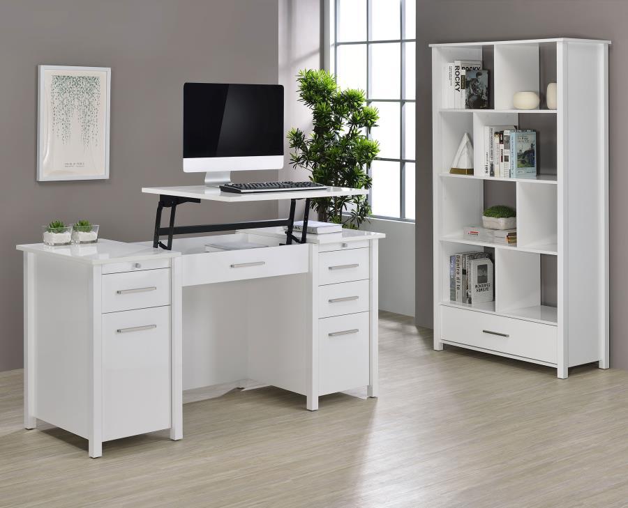 Dylan - 4-Drawer Lift Top Office Desk