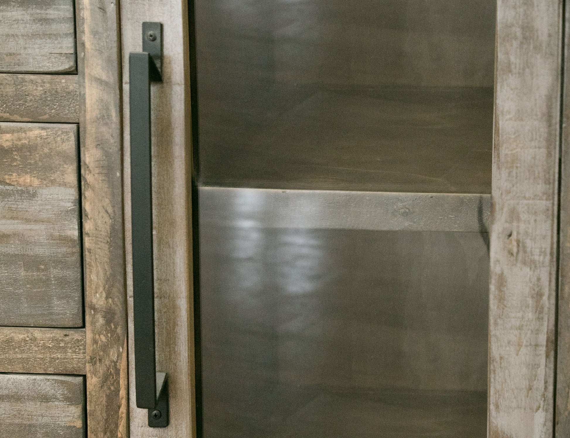 International Furniture Direct Loft Brown - TV Stand / Wall Unit - Two Tone Gray / Brown | Meri Furniture